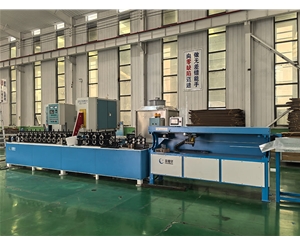 沧州高频焊门窗铝隔条成型设备